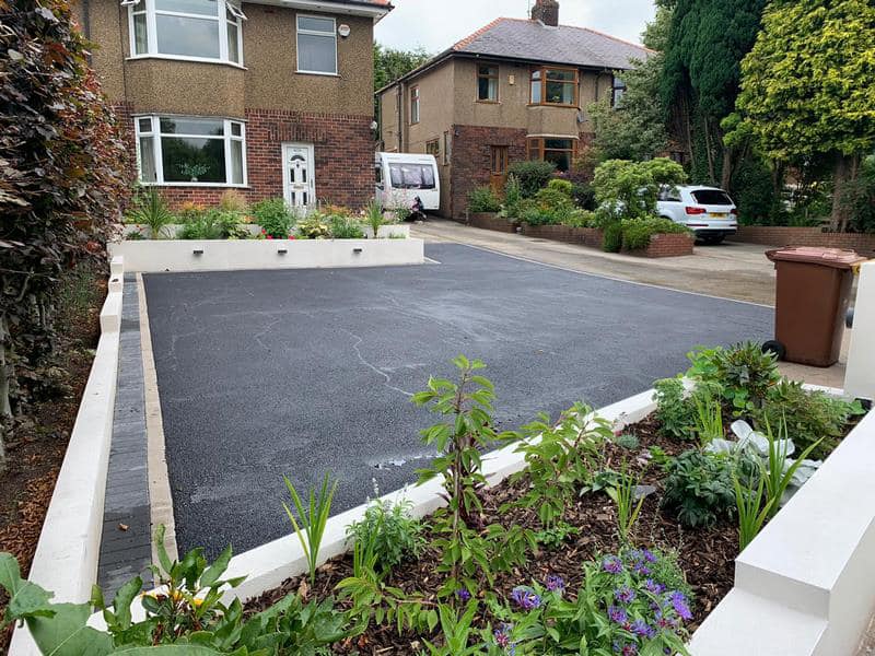Tarmac driveway