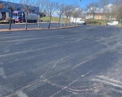 Commercial car park surfacing