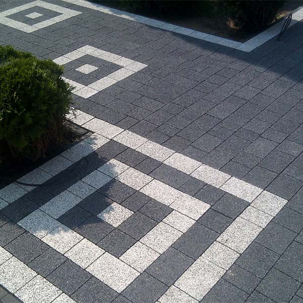 Block paving