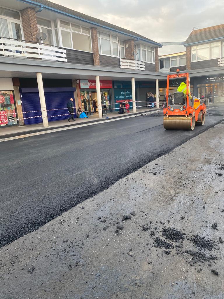 Commercial surfacing project