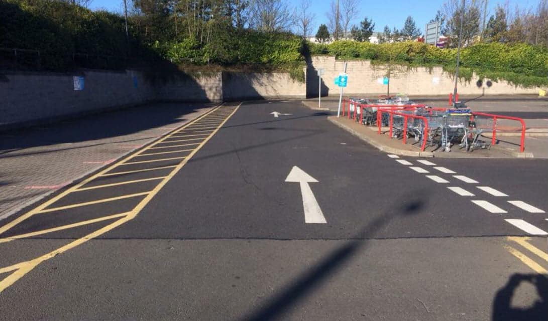 Line marking