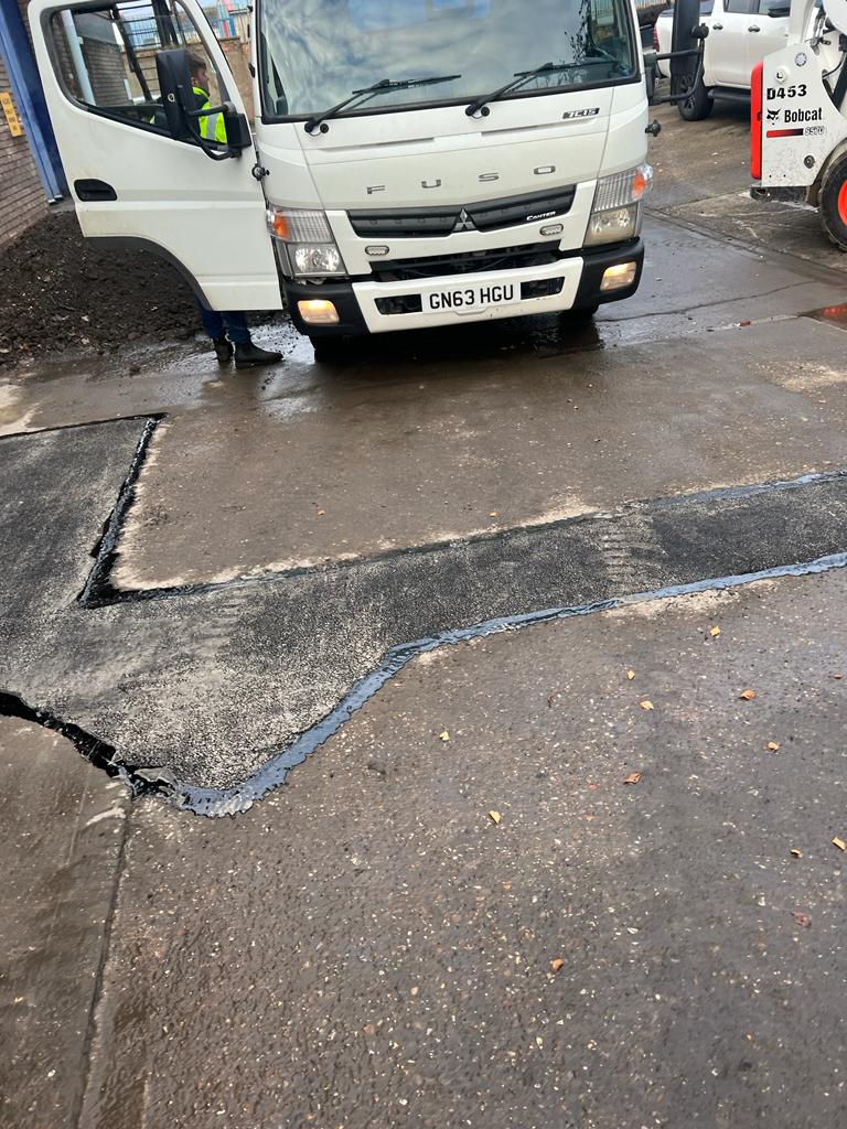 Surfacing work by County Surfacing Contractors