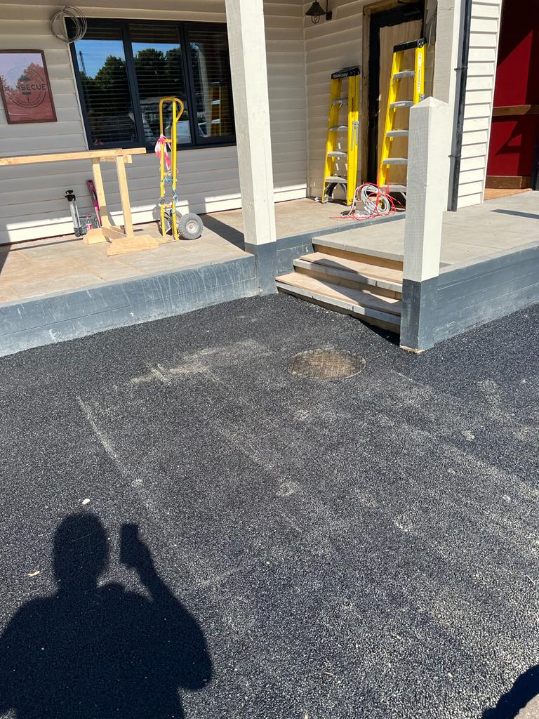 Commercial surfacing project